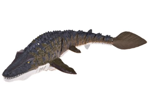 Zdalnie Sterowany Mozazaur dinozaur wodny Pływa Rozpyla Wodę 40 cm RC0801