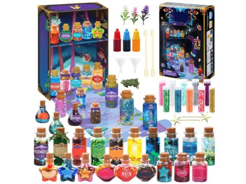 Zestaw do Tworzenia Magicznych Eliksirów Magiczne Mikstury Brokat ZA6336