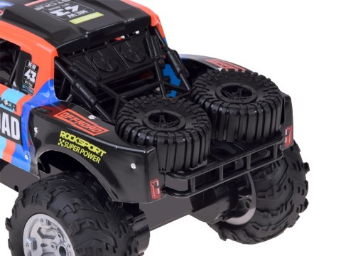 Auto terenowe zdalnie sterowane 4x4 Amfibia jazda po wodzie i lądzie RC0778