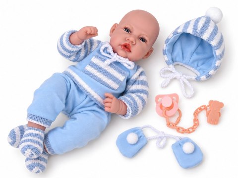 Lalka BOBAS miękka guma, mówiąca - 12 funkcji dźwiękowych 45cm ZA6441