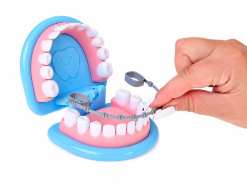 Zestaw DENTYSTA dla dzieci - rozbudowany gabinet STOMATOLOG Ząbek ZA6278