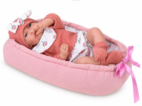 Lalka BOBAS miękka guma - 12 funkcji dźwiękowych 45cm + nosidełko ZA6436