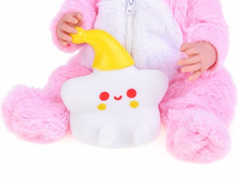 Interaktywna lalka BOBAS 40cm Pije, siusia + akcesoria z funkcjami ZA6311