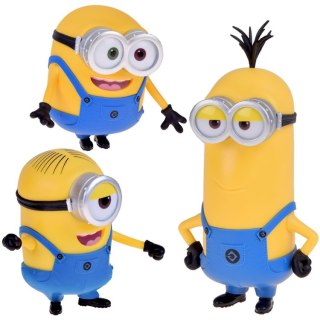 MINIONKI zestaw 3 licencjonowanych figurek Kevin, Bob i Stuart ZA6467