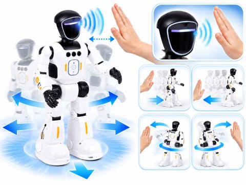 Robot zdalnie sterowany pilotem i gestami - tańczy, śpiewa, mówi RC0808