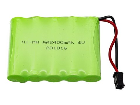 Akumulator Pakiet Bateria NIMH 6V 2400mAh JST SM Crawler HB1401 HB1402 Akumulator Pakiet Bateria NIMH 6V 2400mAh JST SM Crawler HB1401 HB1402