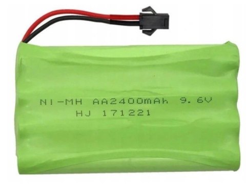Akumulator Pakiet Bateria NIMH 9,6V 2400mAh JST SM Akumulator Pakiet Bateria NIMH 9,6V 2400mAh JST SM