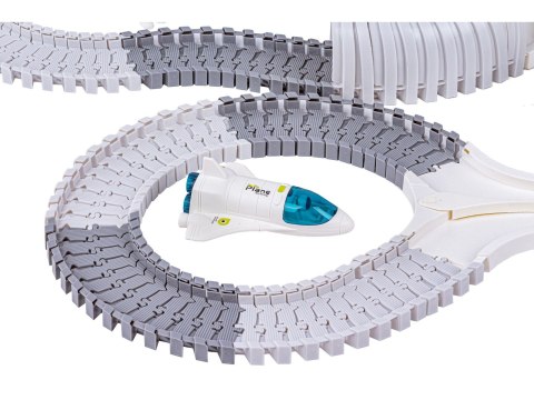 TOR WYŚCIGOWY Samochodowy Stacja Kosmiczna, KOSMOS Rakieta Kosmiczna 332 el.