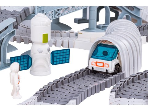 TOR WYŚCIGOWY Samochodowy Stacja Kosmiczna, KOSMOS Rakieta Kosmiczna 332 el.