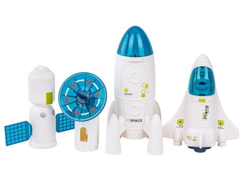 TOR WYŚCIGOWY Samochodowy Stacja Kosmiczna, KOSMOS Rakieta Kosmiczna 332 el.