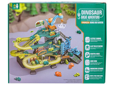 Zjazd samochodowy Tor Kulkowy Garaż Parking Plac Budowy DINOZAUR