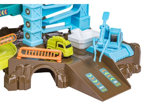 Zjazd samochodowy Tor Kulkowy Garaż Parking Plac Budowy DINOZAUR