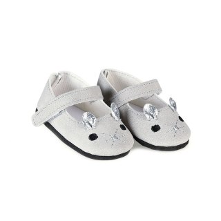 Buciki myszki dla lalki 45 cm, przebieranie lalek, baletki, buty, Skrallan