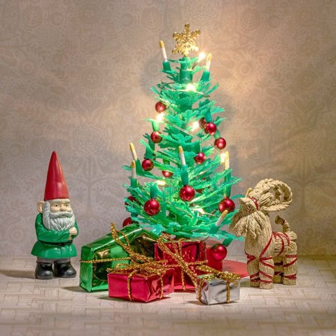 Dekoracje domku dla lalek święta zestaw, choinka, Boże Narodzenie, Lundby Dekoracje domku dla lalek święta zestaw, choinka, Boże Narodzenie, Lundby