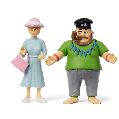 Figurki Ephraim i Panna Prysselius zestaw, Pippi Langstrumpf zabawka dzieci Figurki Ephraim i Panna Prysselius zestaw, Pippi Langstrumpf zabawka dzieci