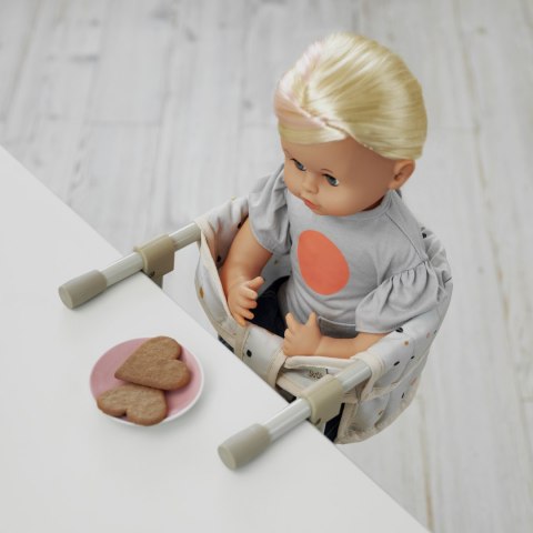 Jeansy i t-shirt dla lalki 45 cm, zabawa w przebieranie, ubranka, Skrallan
