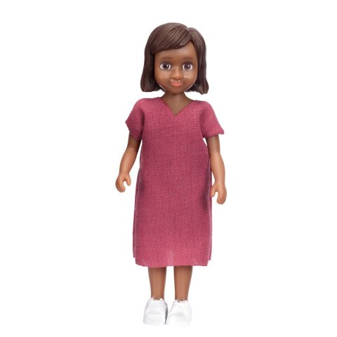 Lalka dziewczynka do domku dla lalek rodzina Nikki, zabawka, lalki Lundby Lalka dziewczynka do domku dla lalek rodzina Nikki, zabawka, lalki Lundby