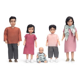 Lalki do domku dla lalek zestaw Jamie, zabawka dla dzieci, domek, Lundby