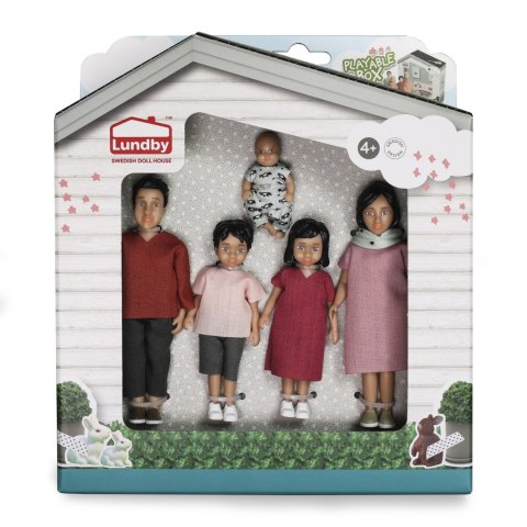 Lalki do domku dla lalek zestaw Nikki, zabawka dla dzieci, domek, Lundby Lalki do domku dla lalek zestaw Nikki, zabawka dla dzieci, domek, Lundby