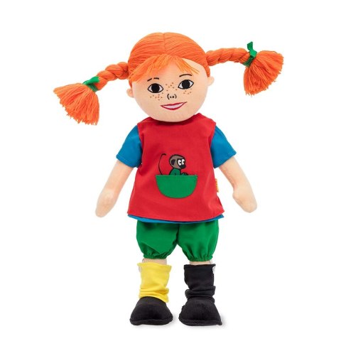 Miękka lalka mówiąca Pippi Langstrumpf 40 cm przytulanka zabawka dla dzieci