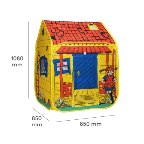Namiot dla dzieci, Pippi Langstrumpf, zabawka, dziecięcy domek do zabawy Namiot dla dzieci, Pippi Langstrumpf, zabawka, dziecięcy domek do zabawy