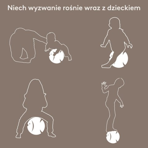 Ryba Sand Grey zabawka sensoryczna ruchowa balans dla dzieci bObles