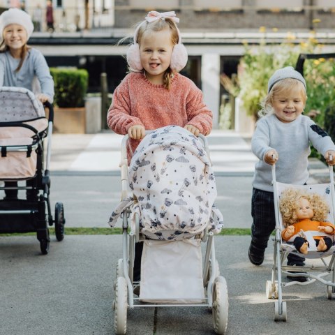 Wózek dla lalek 3 w 1, gondola, spacerówka i nosidełko, zabawka, Skrallan Wózek dla lalek 3 w 1, gondola, spacerówka i nosidełko, zabawka, Skrallan
