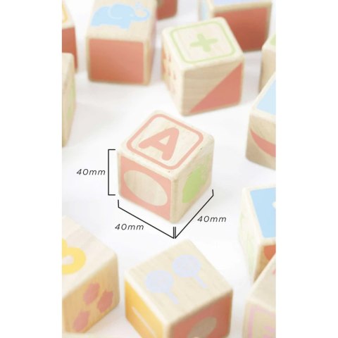 Drewniane klocki ABC zabawka edukacyjna dla dzieci, nauka liter, Le Toy Van Drewniane klocki ABC zabawka edukacyjna dla dzieci, nauka liter, Le Toy Van