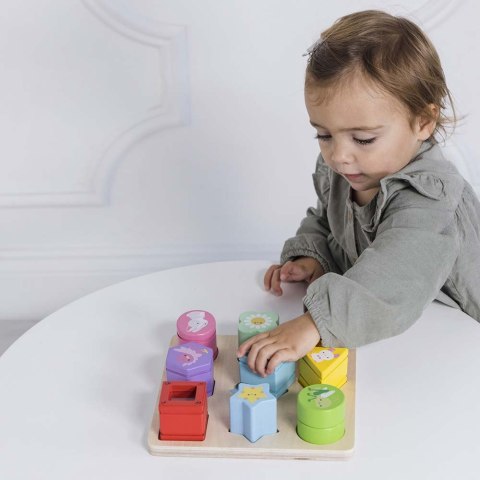 Drewniane klocki sorter zabawka sensoryczna, edukacyjna, dzieci Le Toy Van Drewniane klocki sorter zabawka sensoryczna, edukacyjna, dzieci Le Toy Van