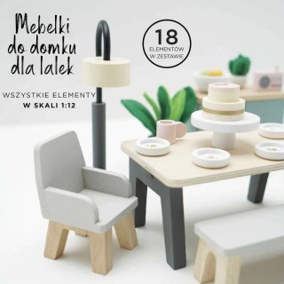 Drewniane mebelki do domku dla lalek jadalnia Daisylane, zestaw, Le Toy Van