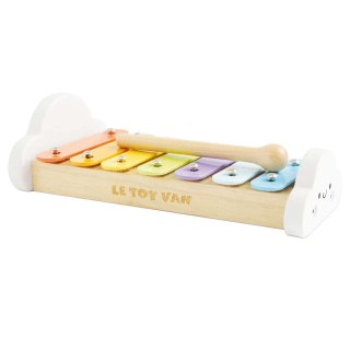 Drewniane pierwsze cymbałki, zabawka, instrument muzyczny dzieci Le Toy Van