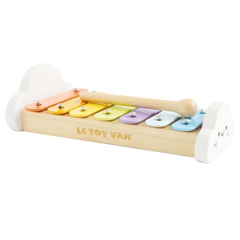 Drewniane pierwsze cymbałki, zabawka, instrument muzyczny dzieci Le Toy Van
