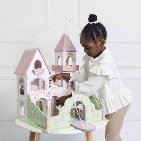 Drewniany pałac dla lalek Fairybelle Palace zabawka zamek dzieci Le Toy Van