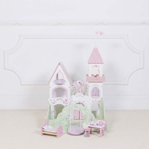 Drewniany pałac dla lalek Fairybelle Palace zabawka zamek dzieci Le Toy Van