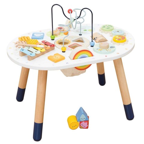 Drewniany stolik edukacyjny sensoryczna zabawka dla dzieci, stół Le Toy Van Drewniany stolik edukacyjny sensoryczna zabawka dla dzieci, stół Le Toy Van