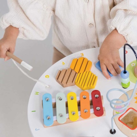 Drewniany stolik edukacyjny sensoryczna zabawka dla dzieci, stół Le Toy Van Drewniany stolik edukacyjny sensoryczna zabawka dla dzieci, stół Le Toy Van