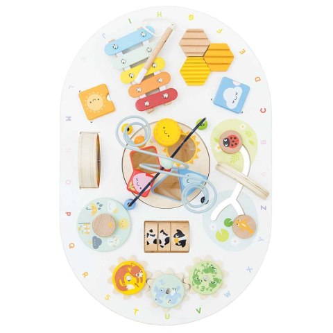 Drewniany stolik edukacyjny sensoryczna zabawka dla dzieci, stół Le Toy Van Drewniany stolik edukacyjny sensoryczna zabawka dla dzieci, stół Le Toy Van