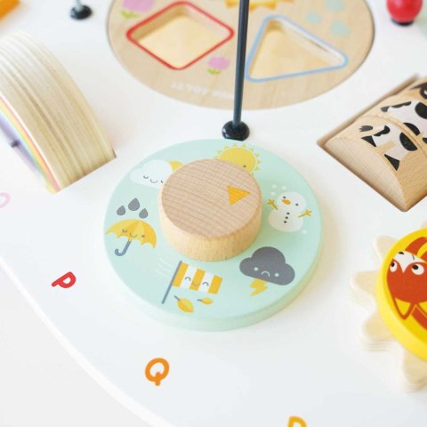 Drewniany stolik edukacyjny sensoryczna zabawka dla dzieci, stół Le Toy Van Drewniany stolik edukacyjny sensoryczna zabawka dla dzieci, stół Le Toy Van