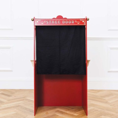 Drewniany teatr lalek Showtime zabawka dla dzieci odgrywanie ról Le Toy Van Drewniany teatr lalek Showtime zabawka dla dzieci odgrywanie ról Le Toy Van