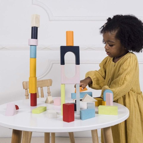 Klocki drewniane w siatce - 60 sztuk Le Toy Van Drewniane klocki zestaw 60 sztuk zabawka edukacyjna dla dzieci, Le Toy Van Klocki drewniane w siatce - 60 sztuk Le Toy Van Drewniane klocki zestaw 60 sztuk zabawka edukacyjna dla dzieci, Le Toy Van