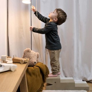 Krokodyl M Sand Grey zabawka sensoryczna ruchowa balans dla dzieci bObles