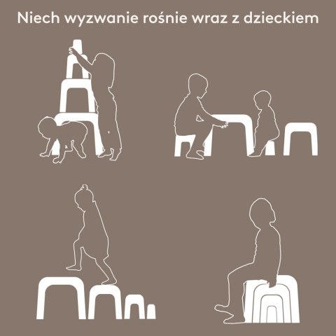 Mrówkojad Sand Grey zabawka sensoryczna ruchowa balans dla dzieci bObles