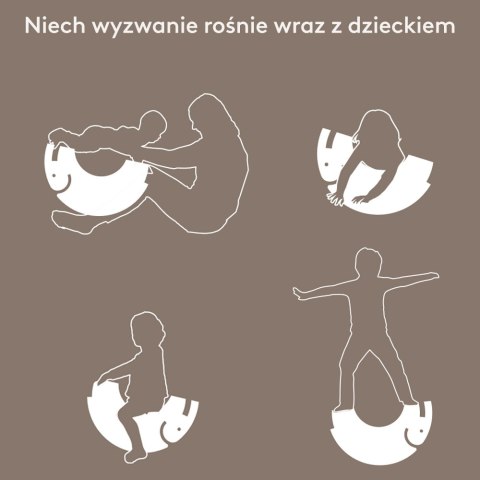 Słoń L Cloudy Blue zabawka sensoryczna ruchowa balans dla dzieci bObles