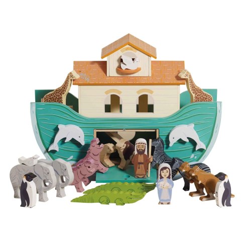 Wielka Arka Noego, zabawka dla dzieci, figurki statek zwierzątka Le Toy Van Wielka Arka Noego, zabawka dla dzieci, figurki statek zwierzątka Le Toy Van