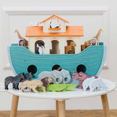Wielka Arka Noego, zabawka dla dzieci, figurki statek zwierzątka Le Toy Van Wielka Arka Noego, zabawka dla dzieci, figurki statek zwierzątka Le Toy Van