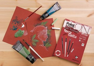 Blok papieru Terakota A2, 250 g, 20 ark