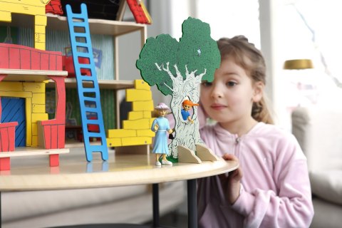 Domek dla lalek Willa Śmiesznotka Pippi Langstrumpf, zabawka dla dzieci