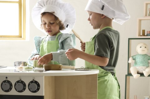 Drewniana wyspa kuchenna meble dla dzieci wyposażenie zabawka kuchnia Micki Drewniana wyspa kuchenna meble dla dzieci wyposażenie zabawka kuchnia Micki