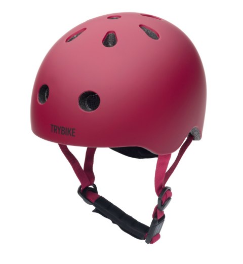 Kask dziecięcy na rower rolki deskorolkę hulajnogę czerwony XS Trybike Kask dziecięcy na rower rolki deskorolkę hulajnogę czerwony XS Trybike