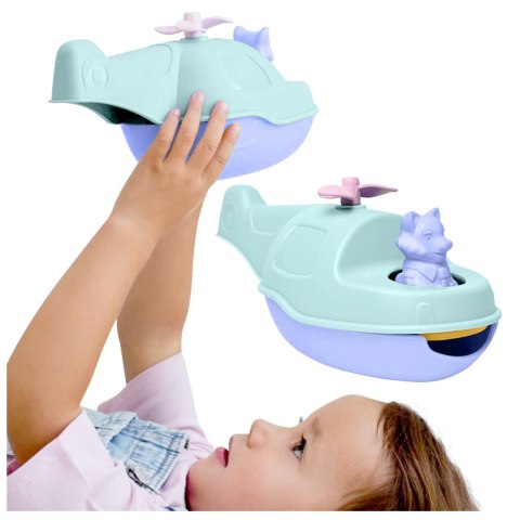 Mój pierwszy helikopter 2 w 1 miętowy zabawka dla dzieci Le Jouet Simple Mój pierwszy helikopter 2 w 1 miętowy zabawka dla dzieci Le Jouet Simple